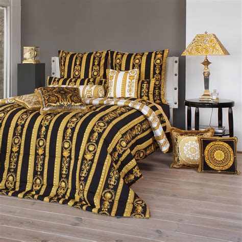 black versace comforter|Versace home catalog.